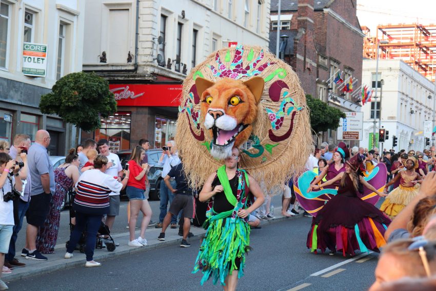 Brazil festival parade Liverpool