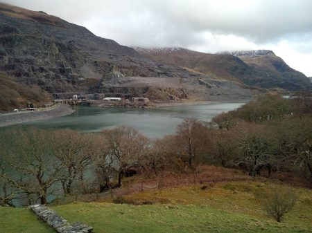 beautiful view in Wales