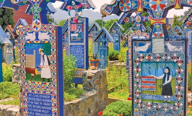 The Happy Cemetery Romania