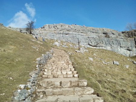 Malham cove stairs