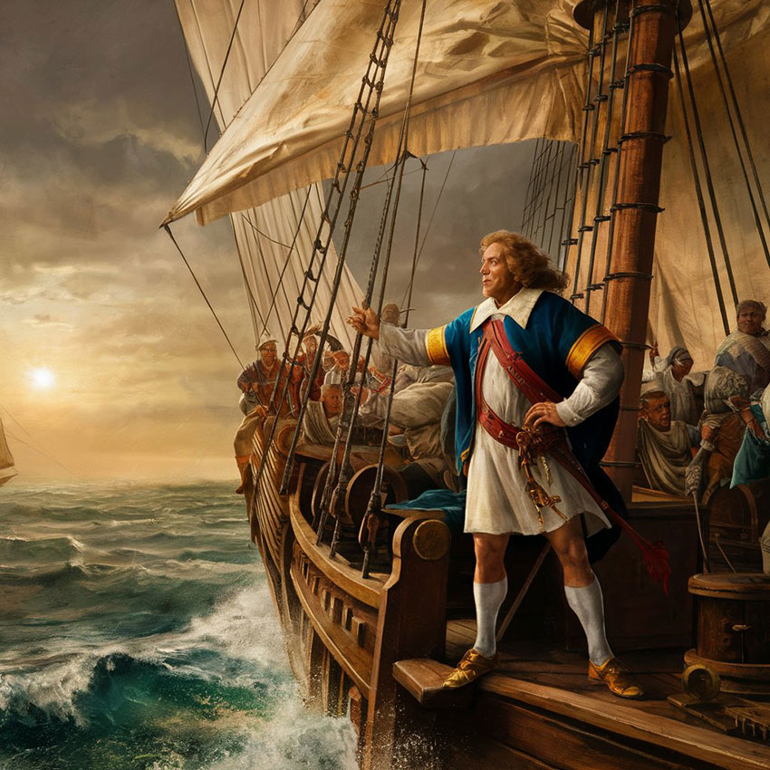 Spanish spread the language in the American continent