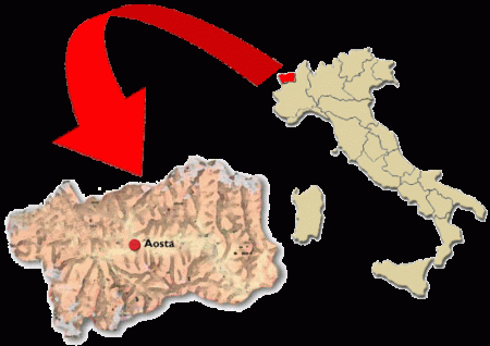 trip throug the Aosta region